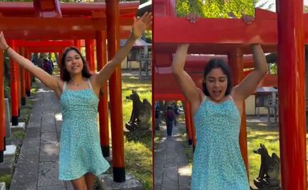 ¿Quién es Marimar Pérez, influencer que causó indignación en Japón tras ejercitarse en símbolo sagrado?