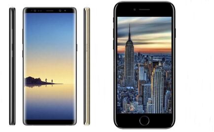 Lo que sabemos de los nuevos iPhone 8 y Galaxy Note 8