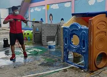 100 escuelas en Neza serán abastecidas con pipas de agua, en regreso a clases