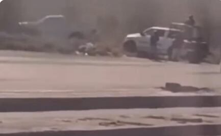 Balacera deja un elemento de la Guardia Nacional muerto y otro herido en la autopista Nuevo Laredo-Monterrey