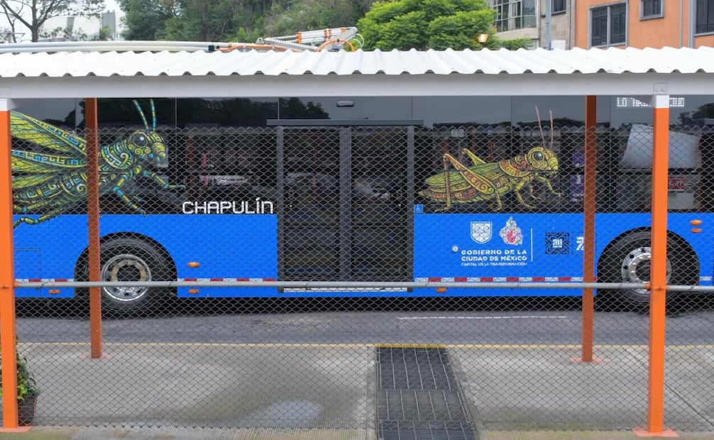 Inauguración de la línea cero del trolebús “chapulín”. El transporte irá desde Chapultepec hasta Ciudad Universitaria. Al evento asistieron Clara Brugada y otras autoridades de la Ciudad de México. Foto: Santiago Cadena El Universal