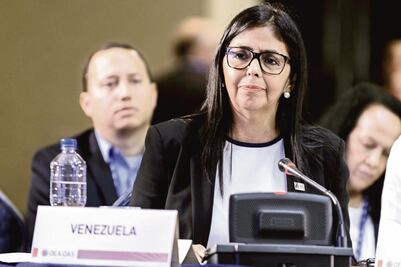 Maduro cambia a Delcy Rodríguez como canciller