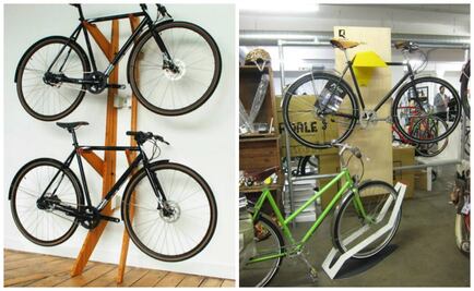 Guarda tu bici dentro de tu casa con este mueble