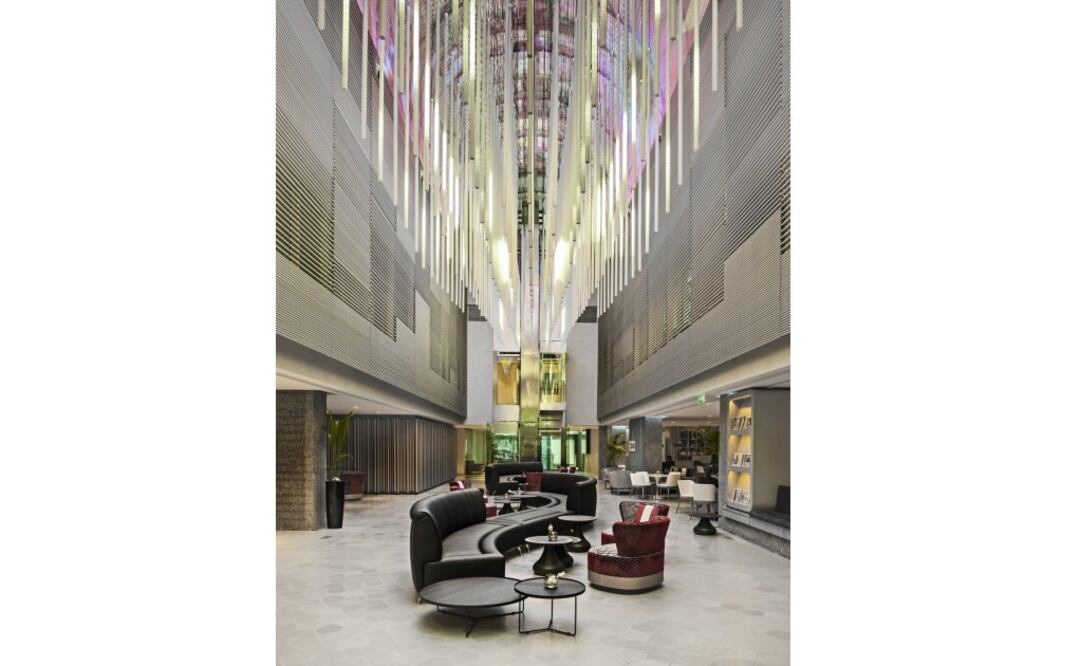 Es admirable su bóveda de LED en el lobby, de 300 metros cuadrados. (Foto: Cortesí