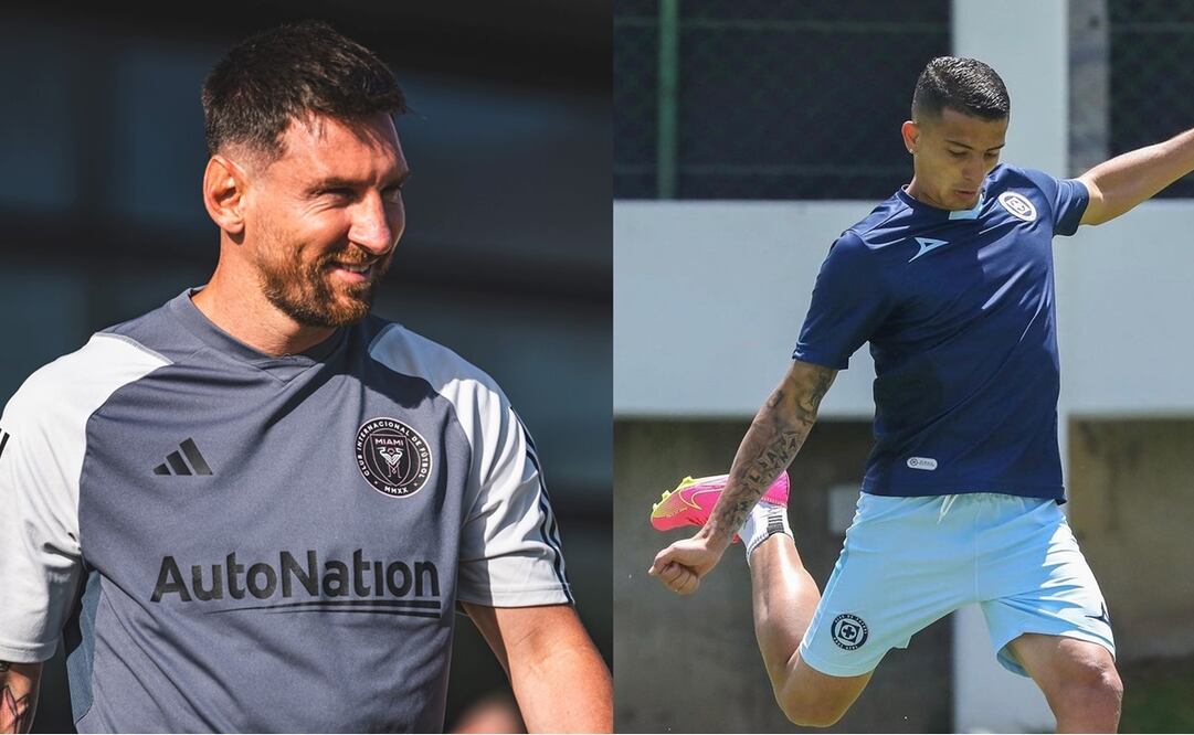 Lionel Messi debutaría durante el enfrentamiento entre Inter Miami y Cruz Azul - Foto: Especial