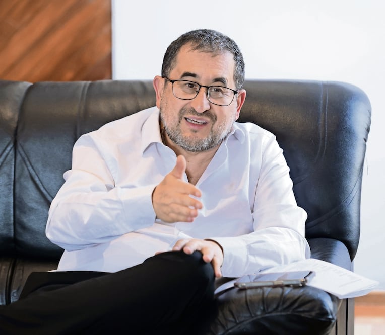 César Cravioto aclaró que al Gobierno le toca enviar el Plan General de Desarrollo al Congreso, pero ahí se aprueba. Foto: Carlos Mejía / EL UNIVERSAL