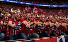 Noruega vs Inglaterra: ¿Qué significado tiene el "Viking Row"?; así es la coreografía viral de la afición nórdica