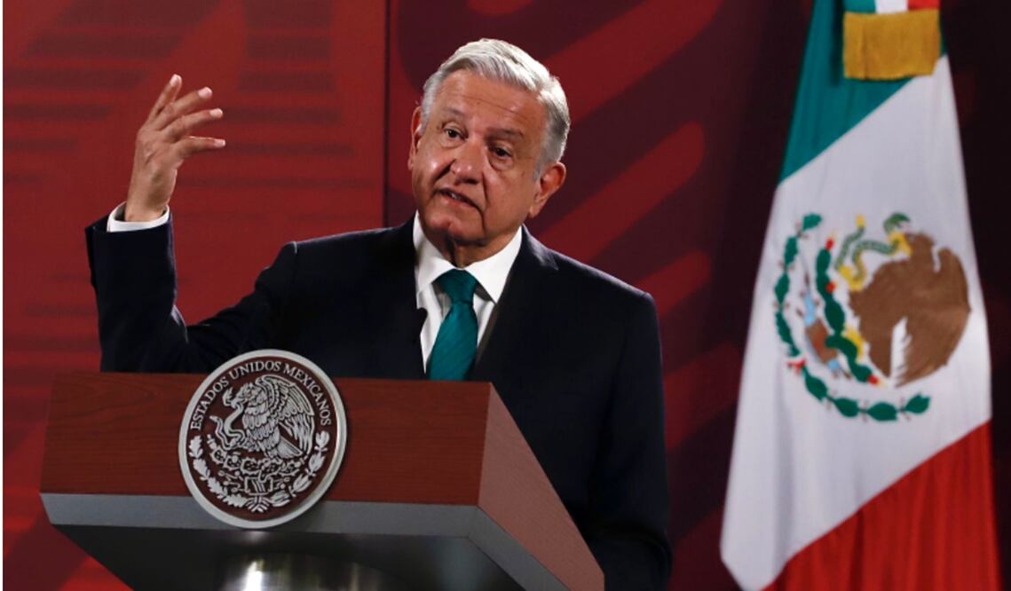 El presidente López Obrador dijo que ayer recibió la invitación formal por parte del gobierno de su homólogo de Estados Unidos, Joe Biden. Foto: Berenice Fregoso