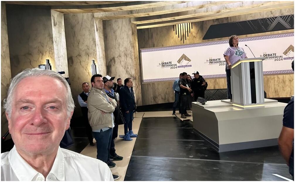 Santiago Creel presume ensayo de Xóchitl Gálvez. Foto: @SantiagoCreelM