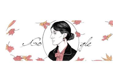 Google festeja las letras de Virginia Woolf
