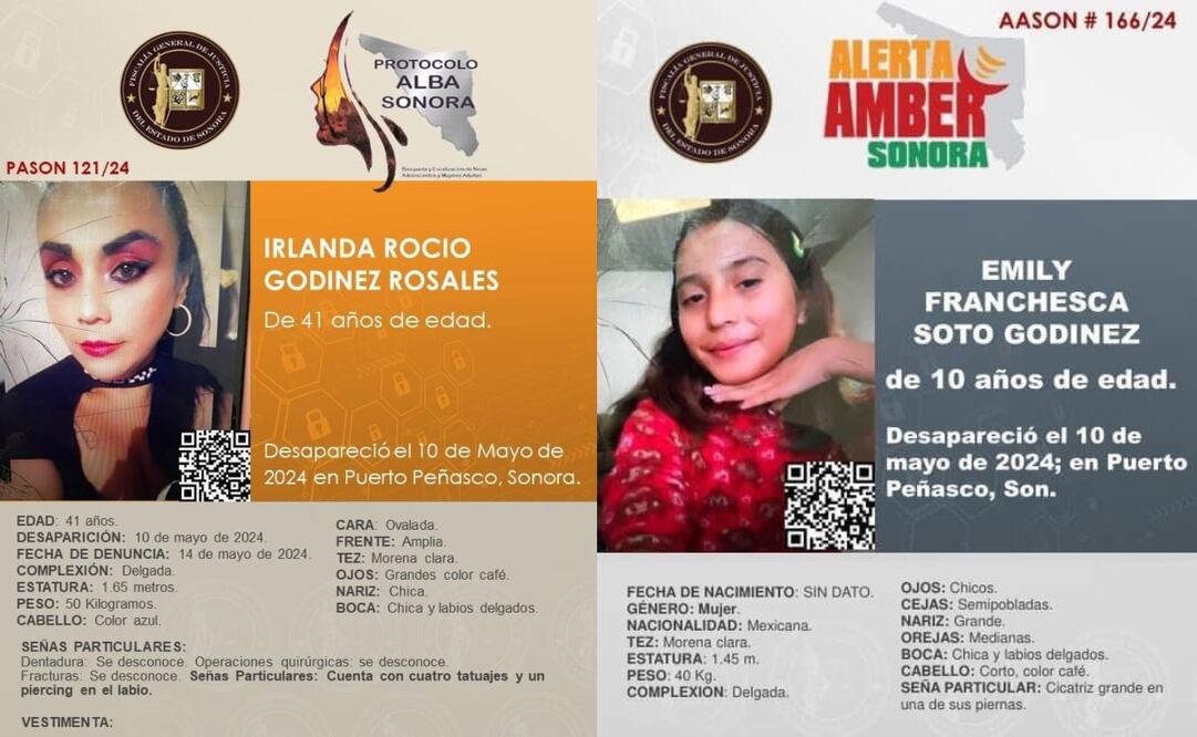 Madre, padre, hija de 10 años e hijo de 3 años están reportados desaparecidos. Foto: especial