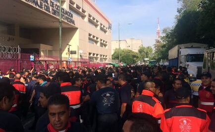  Bomberos concluyen protesta en Río de la Loza