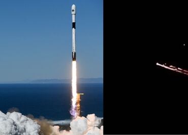 Cohete de SpaceX es confundido con la caída de un "meteorito" en Sinaloa