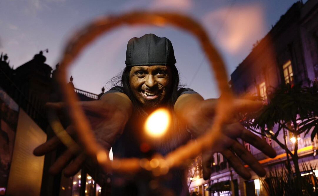 Ketzal Reyes, el joven que usa el humor para que "vean su verdadero rostro". Foto: Berenice Fregoso/ EL UNIVERSAL