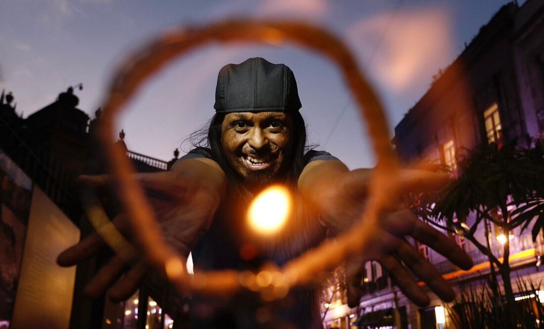 Ketzal Reyes, el joven que usa el humor para que "vean su verdadero rostro". Foto: Berenice Fregoso/ EL UNIVERSAL