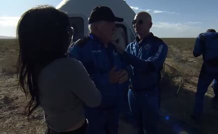 "Estoy abrumado": William Shatner se convierte en el primer actor estadounidense en ir al espacio