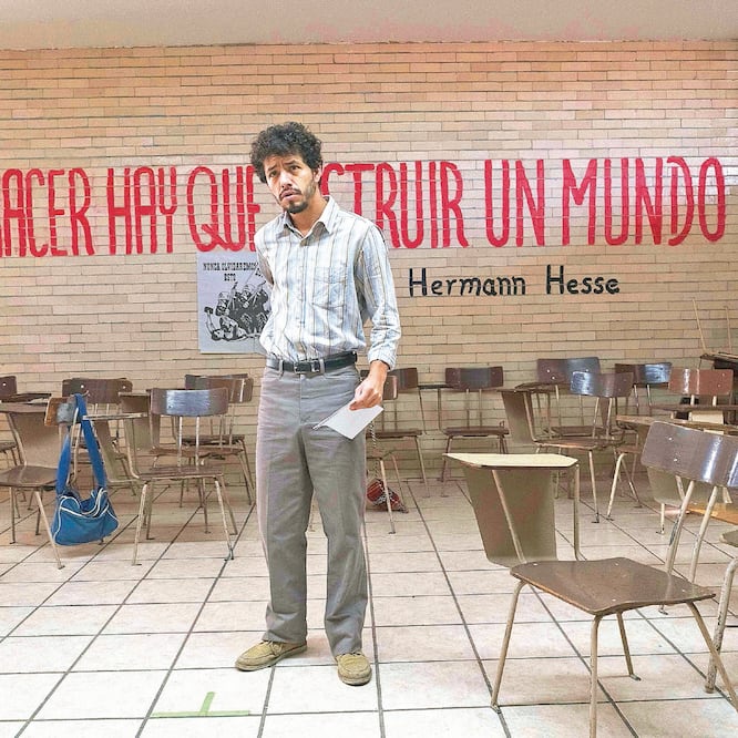 Se muestra a estudiantes, maestros y familias relacionadas con el movimiento estudiantil. Foto: CORTESÍA