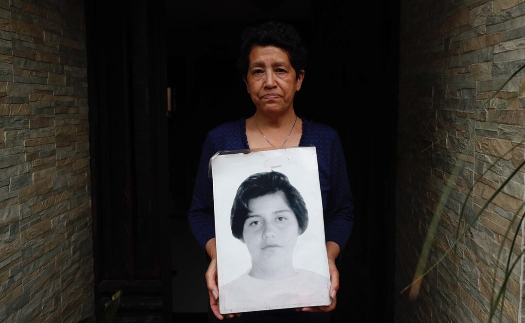 La madre mexicana María Antonia Márquez, víctima del feminicidio de su hija Nadia Muciño. Foto: Sáshenka Gutiérrez / EFE