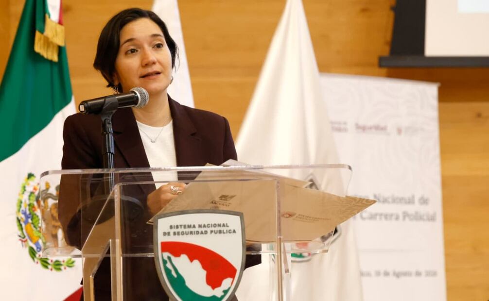 Aspectos del primer Encuentro Nacional de Áreas de Carrera Policial. Foto: Especial