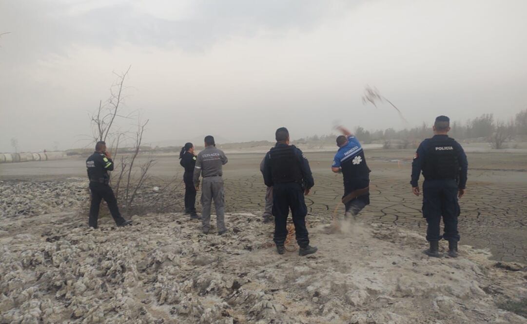 Entre más se movía sentía que se hundía, explicó la víctima. Foto: Especial 