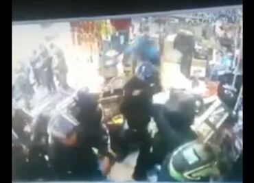 Difunden video de momento en que presuntamente entran granaderos a Plaza Meave