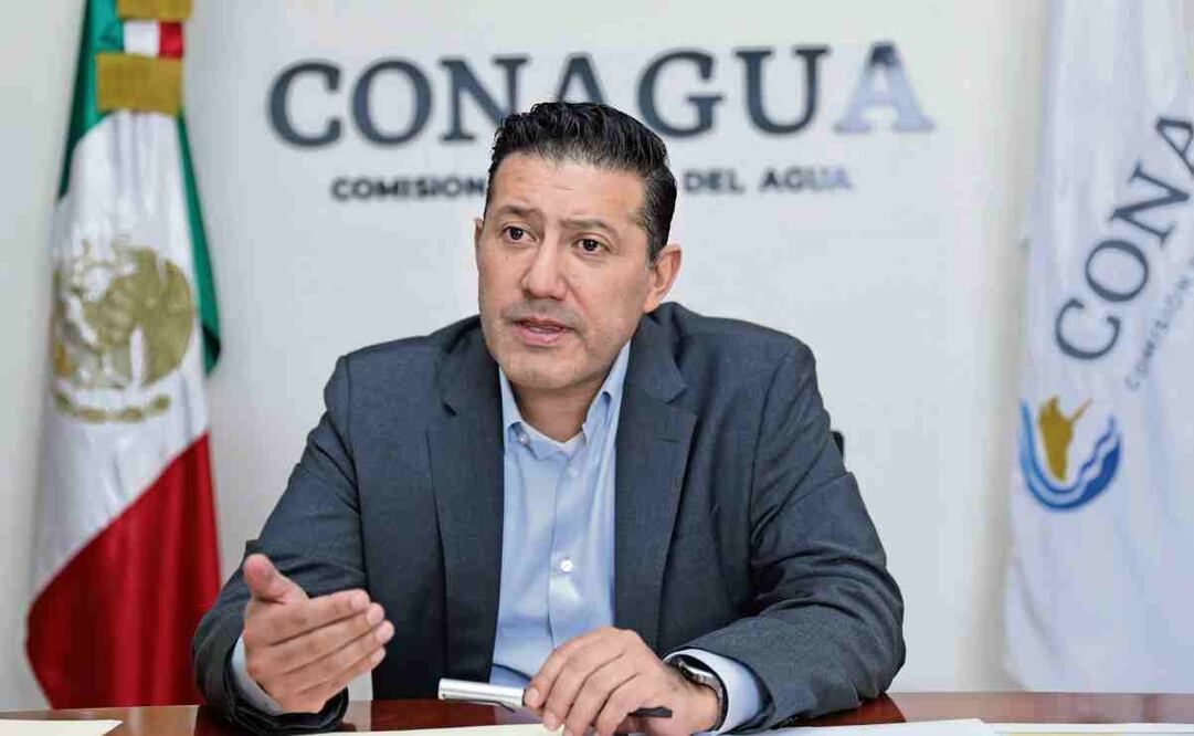 Entrevista con Mauricio Rodríguez Alonso Subdirector general de Administración del Agua de la Conagua. Foto: Fernanda Rojas / EL UNIVERSAL