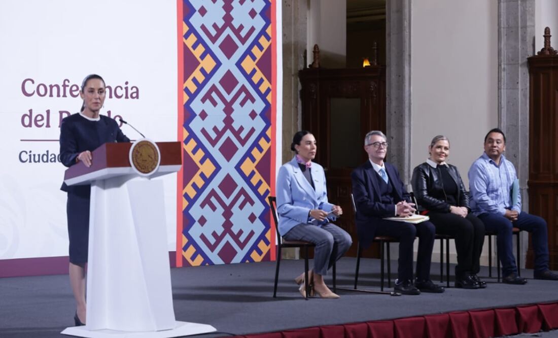 Anteriormente la Presidenta reveló que su gobierno analiza presentar una demanda civil en contra de Google. Claudia Sheinbaum. Foto: Fernanda Rojas/EL UNIVERSAL