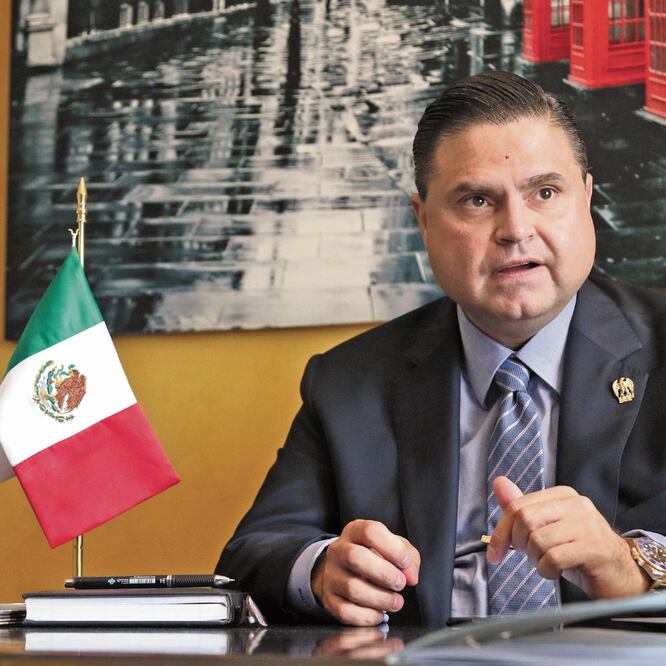 En la foto: Juan Iván Peña, Coordinador nacional de la asociación civil Redes Sociales Progresistas/ CARLOS MEJÍA. EL UNIVERSAL