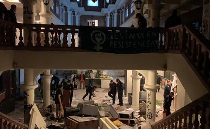 Alcaldesa pide castigar a responsables de daños durante manifestación en Sonora