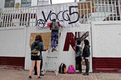 Alumnos del IPN mantienen indefinición sobre el paro