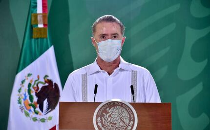 Quirino Ordaz llama a trabajar de la mano con el presidente López Obrador