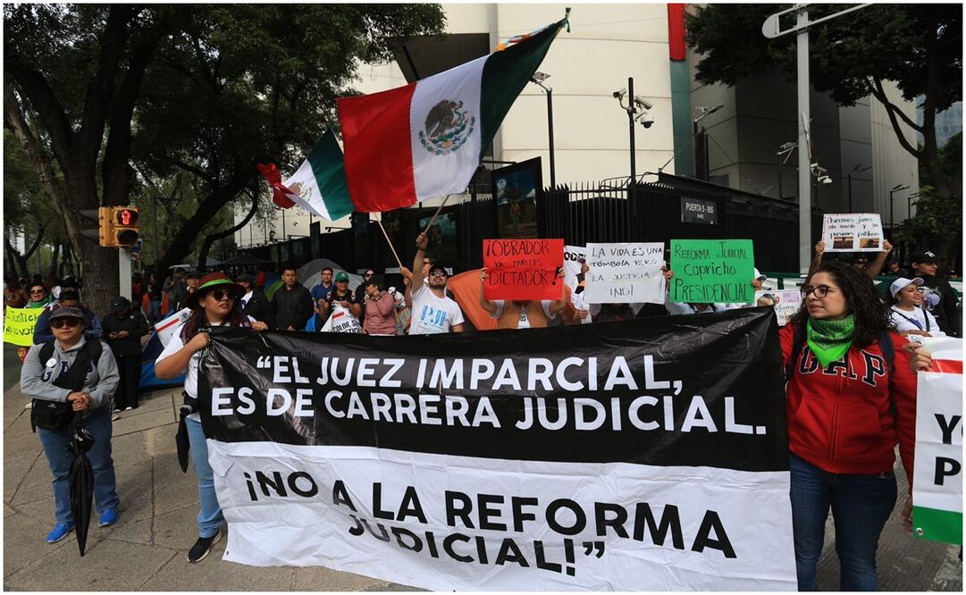 Reforma judicial preocupa a mercados financieros. Foto: Berenice Fregoso/EL UNIVERSAL