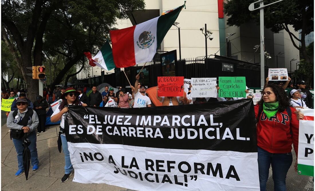 Reforma judicial preocupa a mercados financieros. Foto: Berenice Fregoso/EL UNIVERSAL