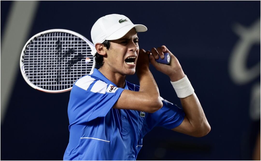 Rodrigo Pacheco se retira del Abierto de Los Cabos por una lesión / FOTO: CORTESÍA