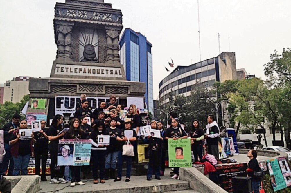 Más de 70 organizaciones sociales y colectivos en México se manifestaron en Paseo de la Reforma e Insurgentes (JUAN OMAR FIERRO. EL UNIVERSAL)