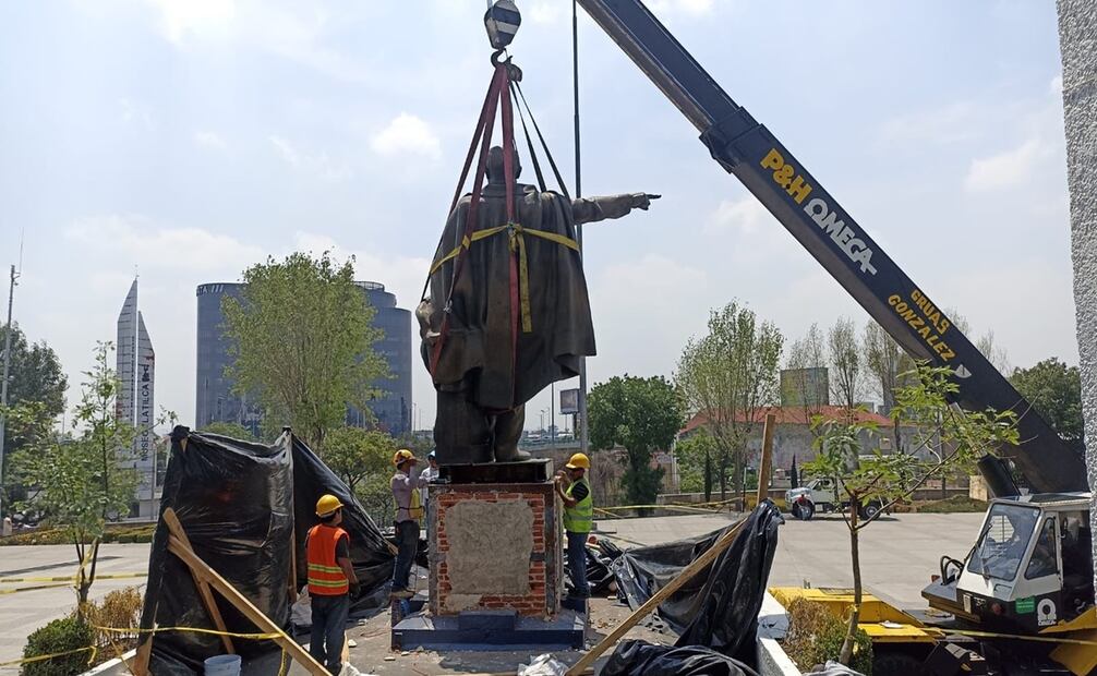 Esta es una acción preventiva , para descartar un riesgo de deslizamiento o hundimiento. Foto: Rebeca Jiménez