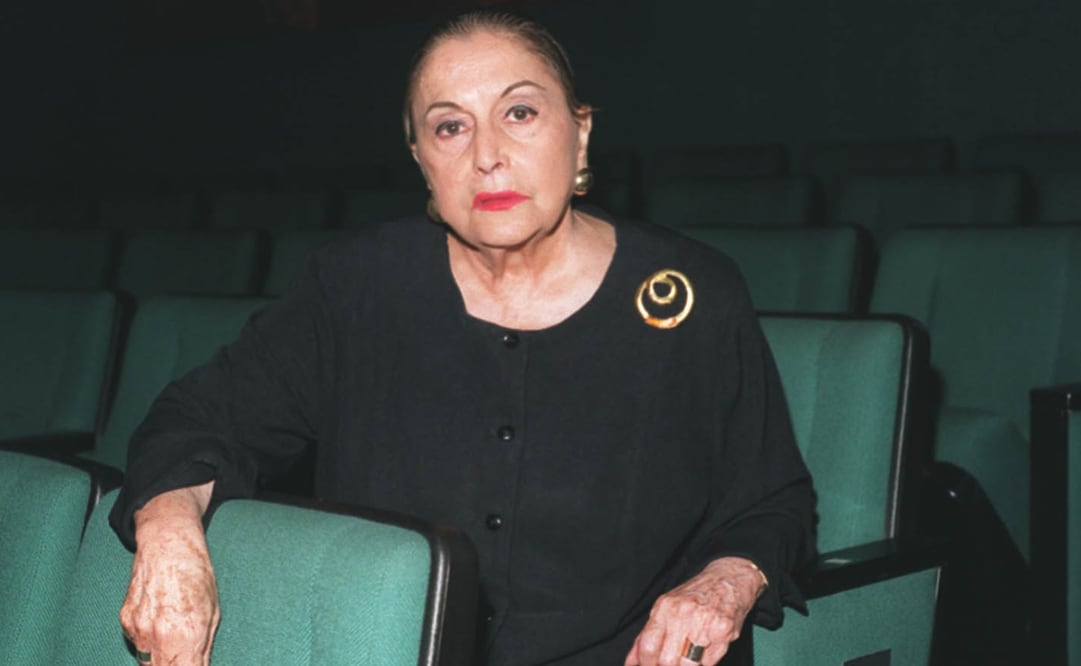 En teatro, Ofelia Guilmáin protagonizó más de 100 obras, destacando "La Casa de Bernarda Alba" y "Los árboles mueren de pie". Foto: EL UNIVERSAL.