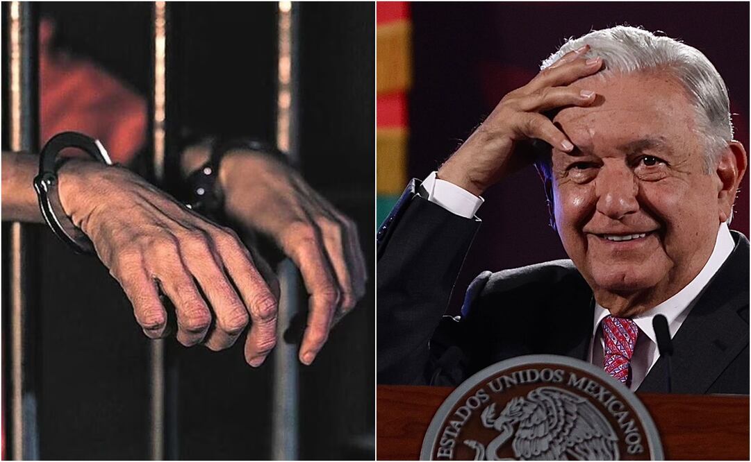 El presidente Andrés Manuel López Obrador podrá otorgar el beneficio de la amnistía de manera directa. Foto: ESPECIAL y Berenice Fregoso. EL UNIVERSAL
