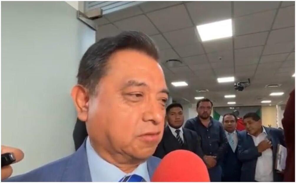 Presidente de la Junta de Gobierno del Congreso de Hidalgo, Andrés Velázquez Vázquez (17/01/2025). Foto: Especial