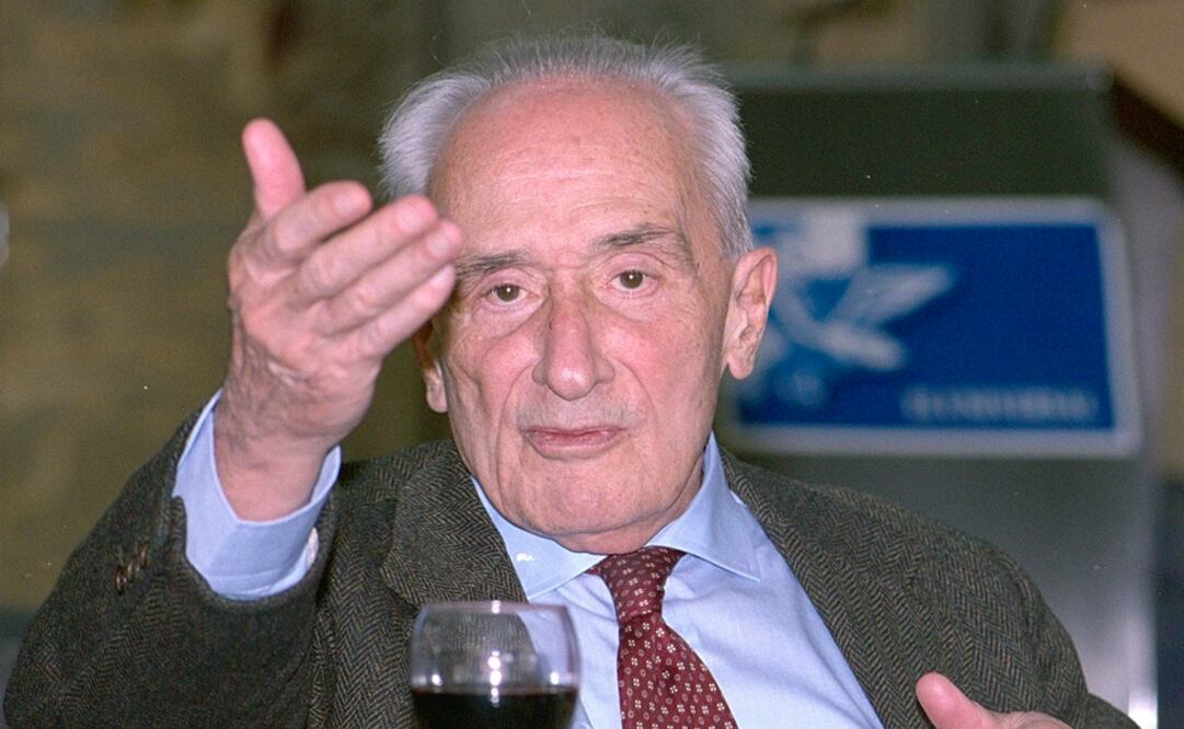 El escritor y politólogo Giovanni Sartori falleció a los 92 años a causa de complicaciones respiratorias. Foto: Archivo EL UNIVERSAL