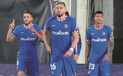 Héctor Herrera, baja con el Atlético de Madrid contra el Manchester City