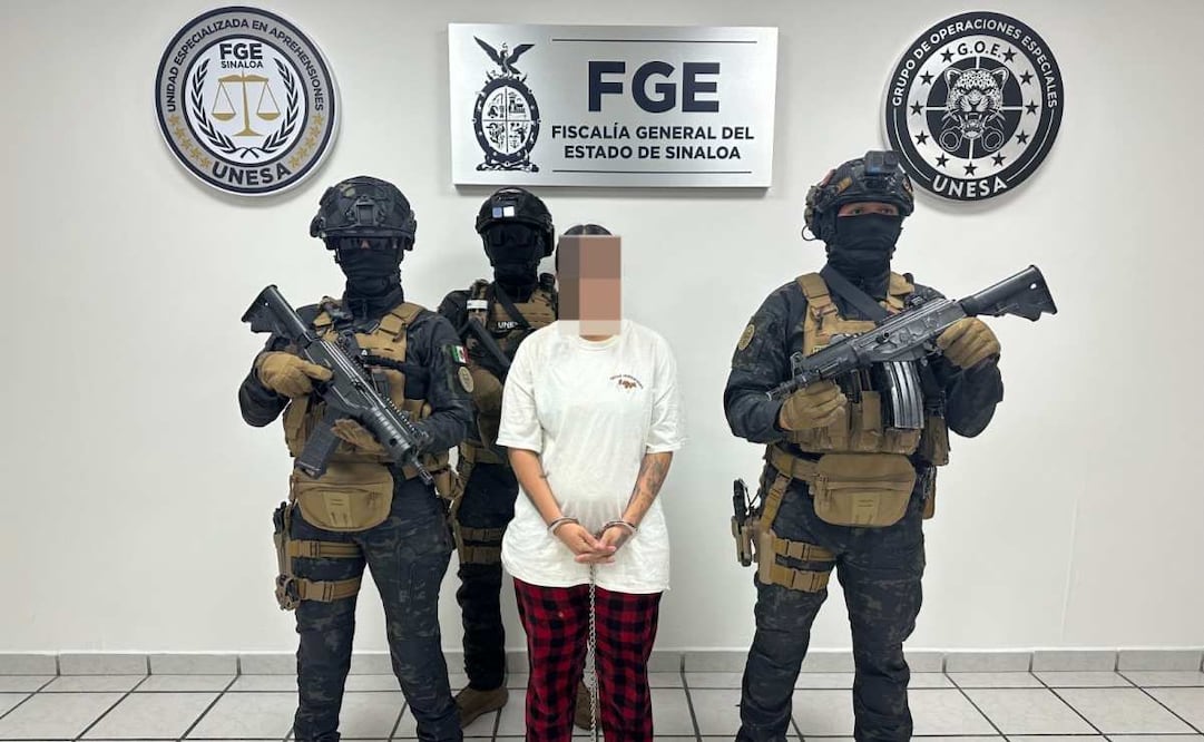 Detienen a Wendy “N” detenida por su probable participación en el ataque a balazos, el pasado 29 de junio. Foto: Especial