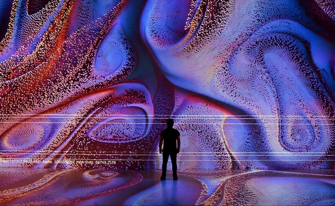 El MUFO aloja cuatro exposiciones con temática digital e inmersiva. Foto: MUFO