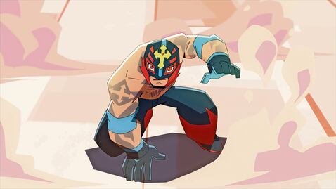Entre lucha libre se abre paso la animación mexicana