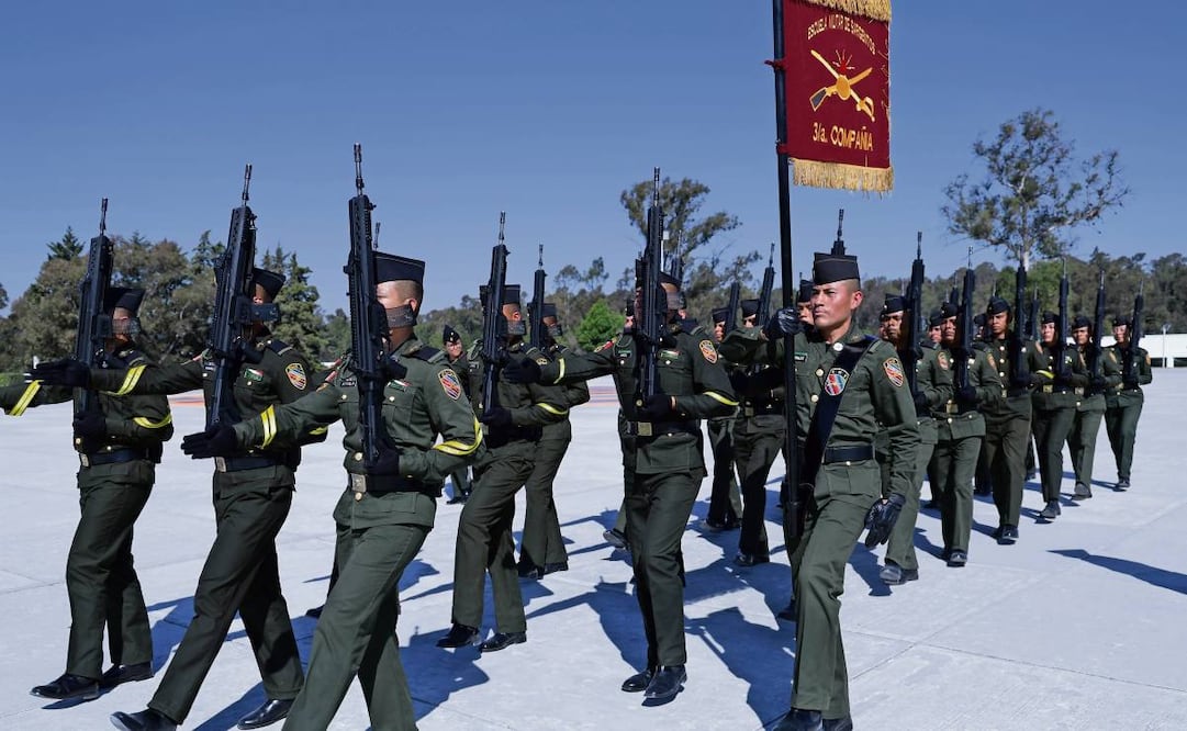 La Escuela Militar de Sargentos forma a miles de estudiantes con especial cuidado en su salud mental. Foto: Fernanda Rojas / EL UNIVERSAL