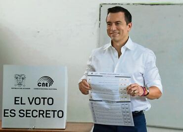 Es la seguridad, Daniel Noboa