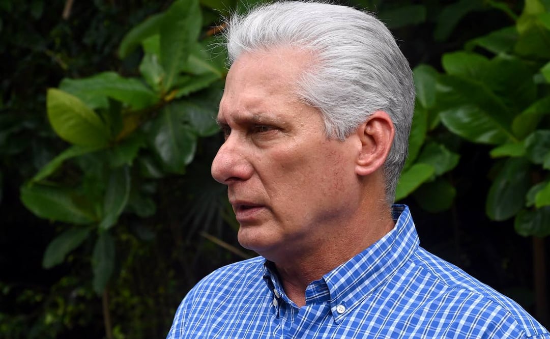 El presidente de Cuba, Miguel Díaz-Canel. Foto: EFE