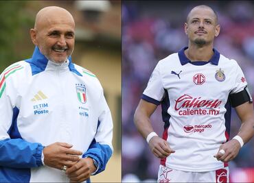 VIDEO: Luciano Spalletti “presume” camiseta de Chicharito Hernández en su colección
