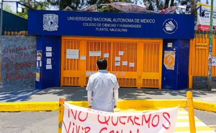 “Nos preocupa lo que ocurre en el CCH Naucalpan”: Alumnos y padres de familia dialogan con director del plantel