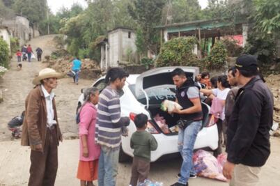 Ayuda oficial no llega a la zona de los volcanes